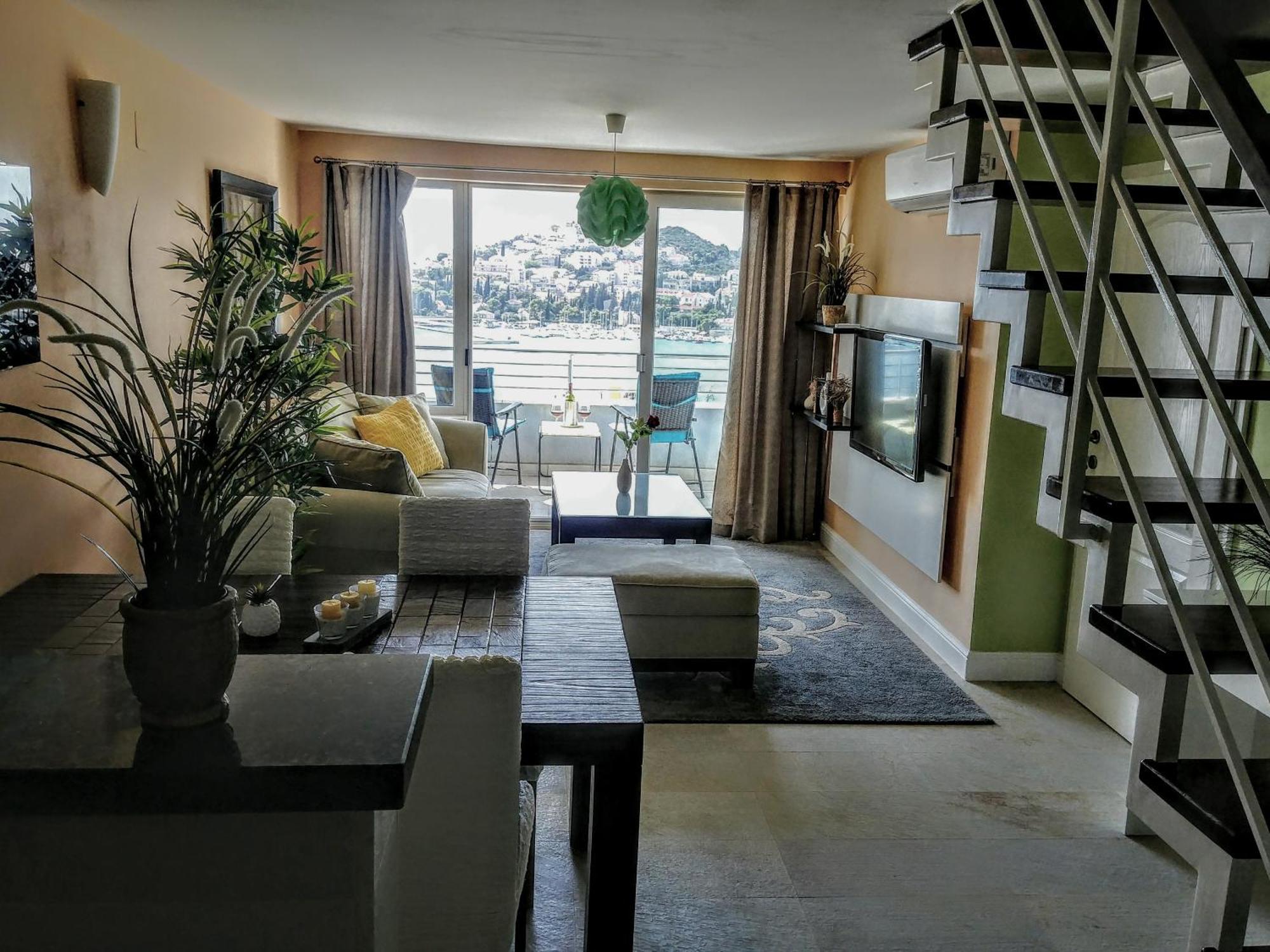 Beautiful 2 Bedroom 2 Bathroom Sea View, Free Parking Dubrovnik Exterior photo